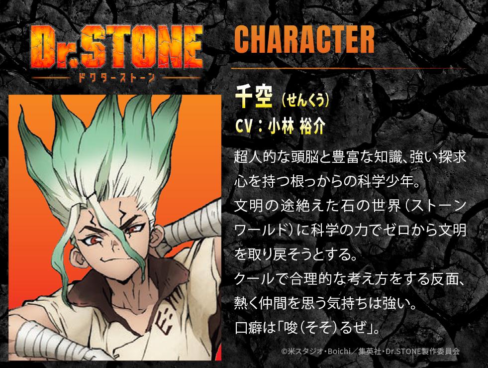 びたん En Twitter Dr Stoneの千空役の小林裕介さんは ガンダムビルドダイバーズのリク役もしてたんですよね んで そのリクの愛機は最終的に ガンダム00スカイ になるんですよ そこに10を付け足せば ガンダム1000スカイ つまり 千空 になるなぁなんて