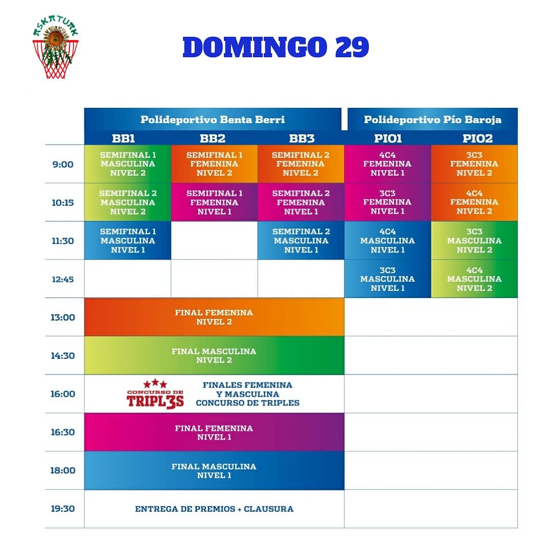 Askatuak's tweet photo. Desde hoy hasta el domingo tendrá lugar la IV EDICIÓN DRUNKAT Askatuak Cup 2019 🏀🏆🙌🏻
.
Aquí os dejamos los horarios para que no os perdáis ni un solo partido
.
#DrunkatAskatuakCup2019 https://t.co/dnoeMTDD1s