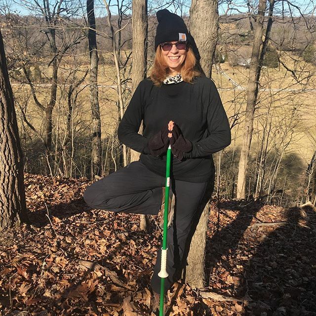 YogaWithGaileee's tweet image. #winteryoga #brrr nice breezy weather #yogawithgaileee #adaptiveyoga #yogateacher #fb #meditationoutdoors ift.tt/2ssmrpI