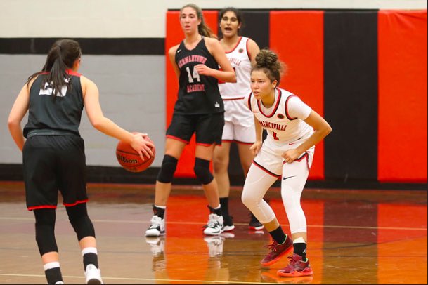 LvilleSchool's tweet photo. @LvilleBasket player Heaven Figueroa ‘20 is not only a 2019-2020 team captain, she was also chosen to play for the Puerto Rican National team! 🏀Learn more about Heaven in this #BigRedProfile by Drew Friedman ‘21: https://t.co/xB4v9sfPWW https://t.co/FcnzO1HHrs