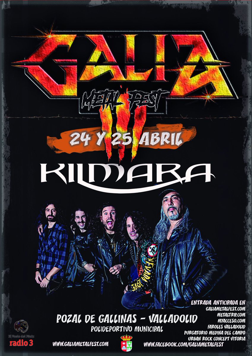 La siguiente banda que vamos a anunciar para el #GaliaMetalFest 2020, son los catalanes <a href="/KILMARA_DFTW/">KILMARA OFFICIAL キルマラ</a> . Un lujazo para el festival. #gmf2020 #pozaldegallinas