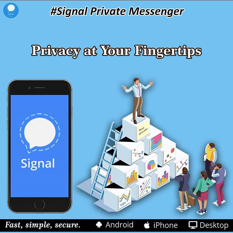 signal_fanclub's tweet photo. Signal Private Messenger is entirely free and is quite easy to use. The best thing about this private messaging app is that it is open source.  #signal #signalprotocol #encryption #secure #signalmessenger #dataprivacy #extralayer #of #protection #privatechat  #newyearresolution https://t.co/F03Vx4MPiB