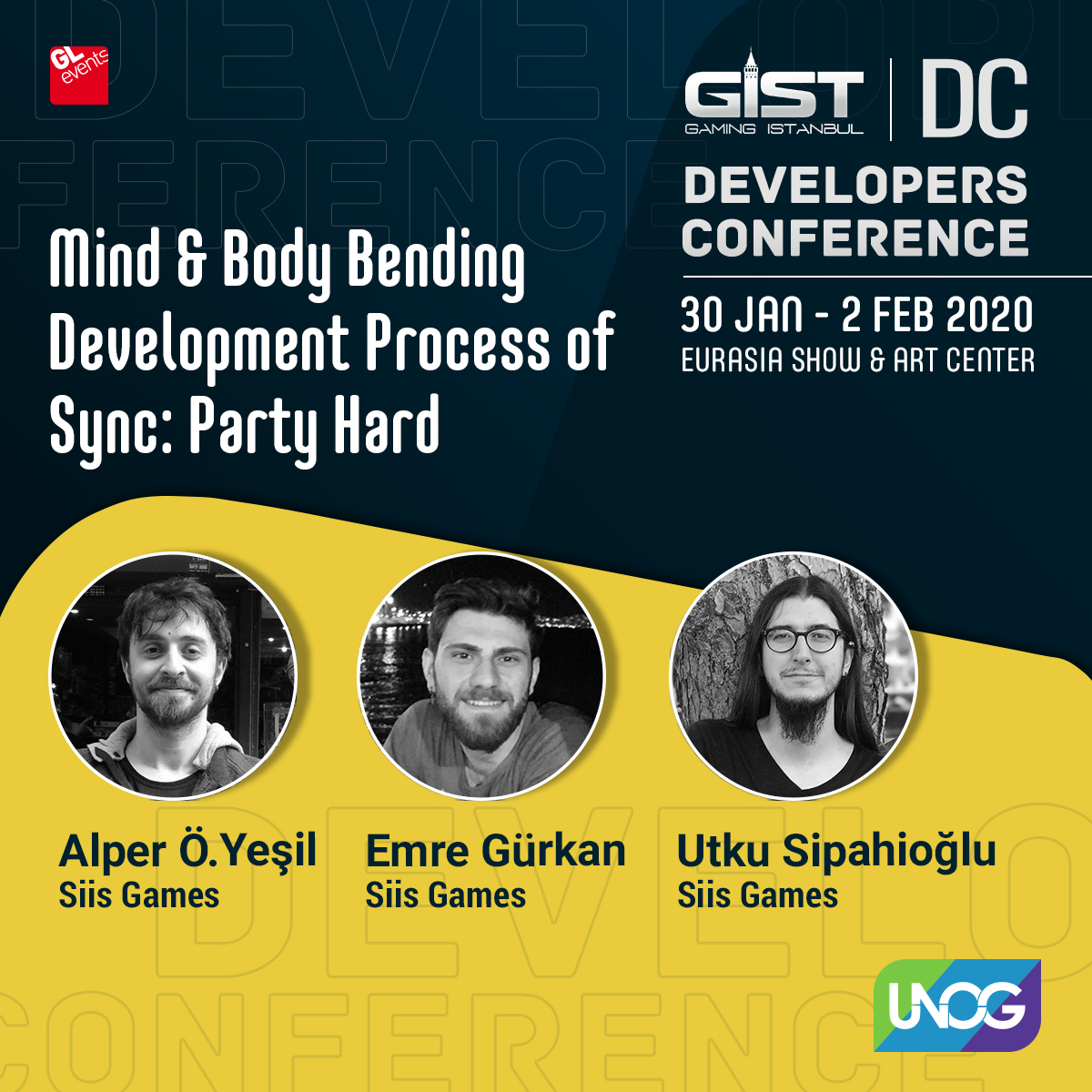 GamingIstanbul's tweet photo. Siis Games’ten Alper Yeşil, Emre Gürkan ve Utku Sipahioğlu Sync: Party Hard’ın üretim sürecinde nelerle karşılaştıklarını, neler öğrendiklerini ve neleri öğrenmemek için direndiklerini GIST DC 2020’de anlatacak!
@SiisGames
#GISTDC2020 #gamingistanbul #developerconference https://t.co/g6NNjwHUAe