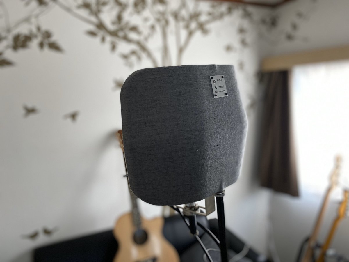 shinjikmusic's tweet photo. Got a reflection filter today.
今日はリフレクションフィルターをゲット。
#kikutani #rf01mini https://t.co/OU0k6SqUBu