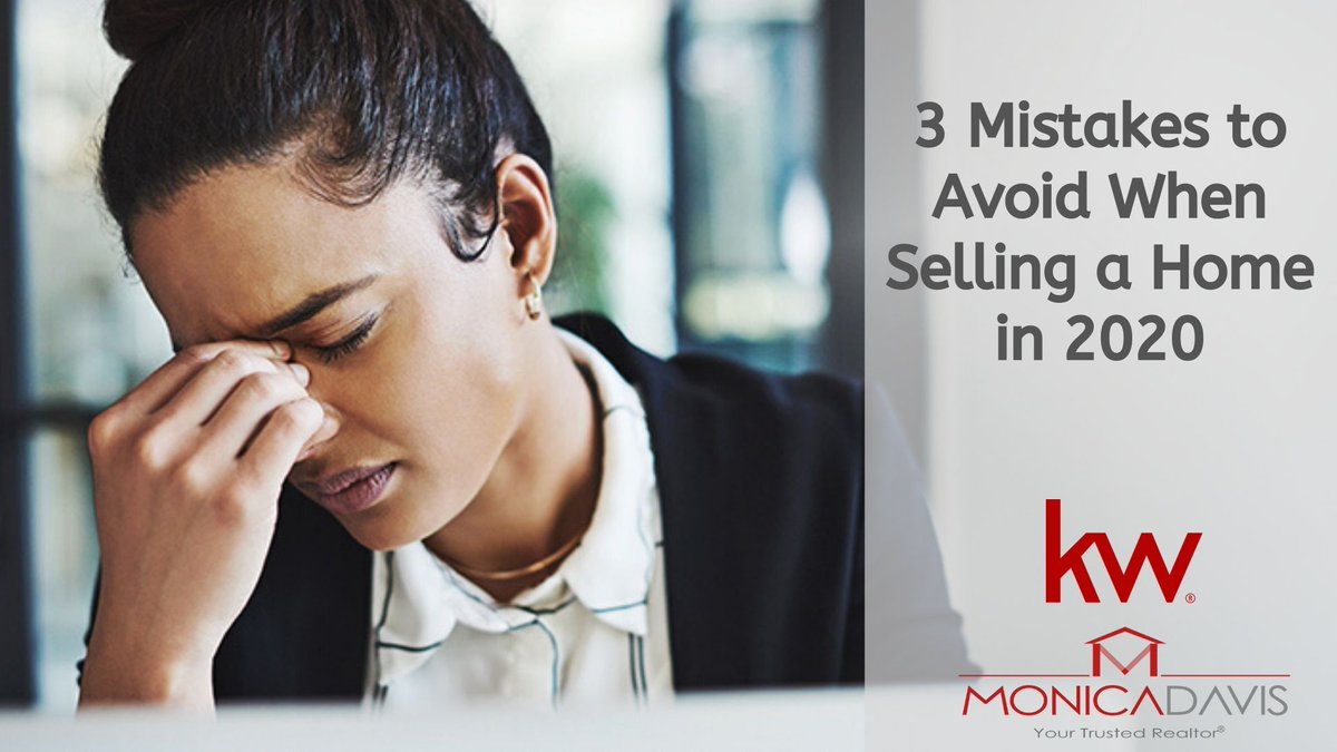 RealtorMDavis1's tweet image. Being mindful of these things can help you avoid some of the most common mishaps when selling your house:
- Overpricing
- Letting Your Emotions Interfere 
- Not Staging Your Home

know more: buff.ly/364Xrnm

#homesellingmistakes #home #property #forsale #investment #FSBO
