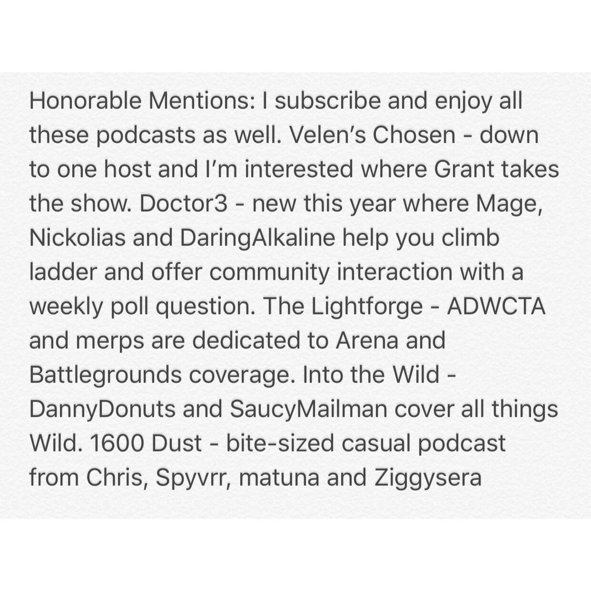 ben_heathstone's tweet photo. @VelensPodcast @Doctor3HS @adwcta @merps4248 @IntoTheWildHS @1600Dust 👏🏼 https://t.co/AUYsizHQ3Q