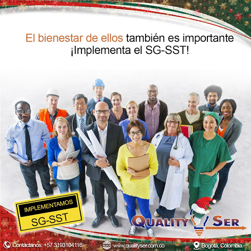 SerQuality's tweet photo. La primera fase en el establecimiento de un SG-SST es la detección de los riesgos que afectan a los empleados de una organización.
Qualityser te asesora en la detección de riesgos laborales. Comunícate por
info@qualityser.com.co o al
3193104116
#asesoria #colombia #qualityser https://t.co/wftCuZb0fJ