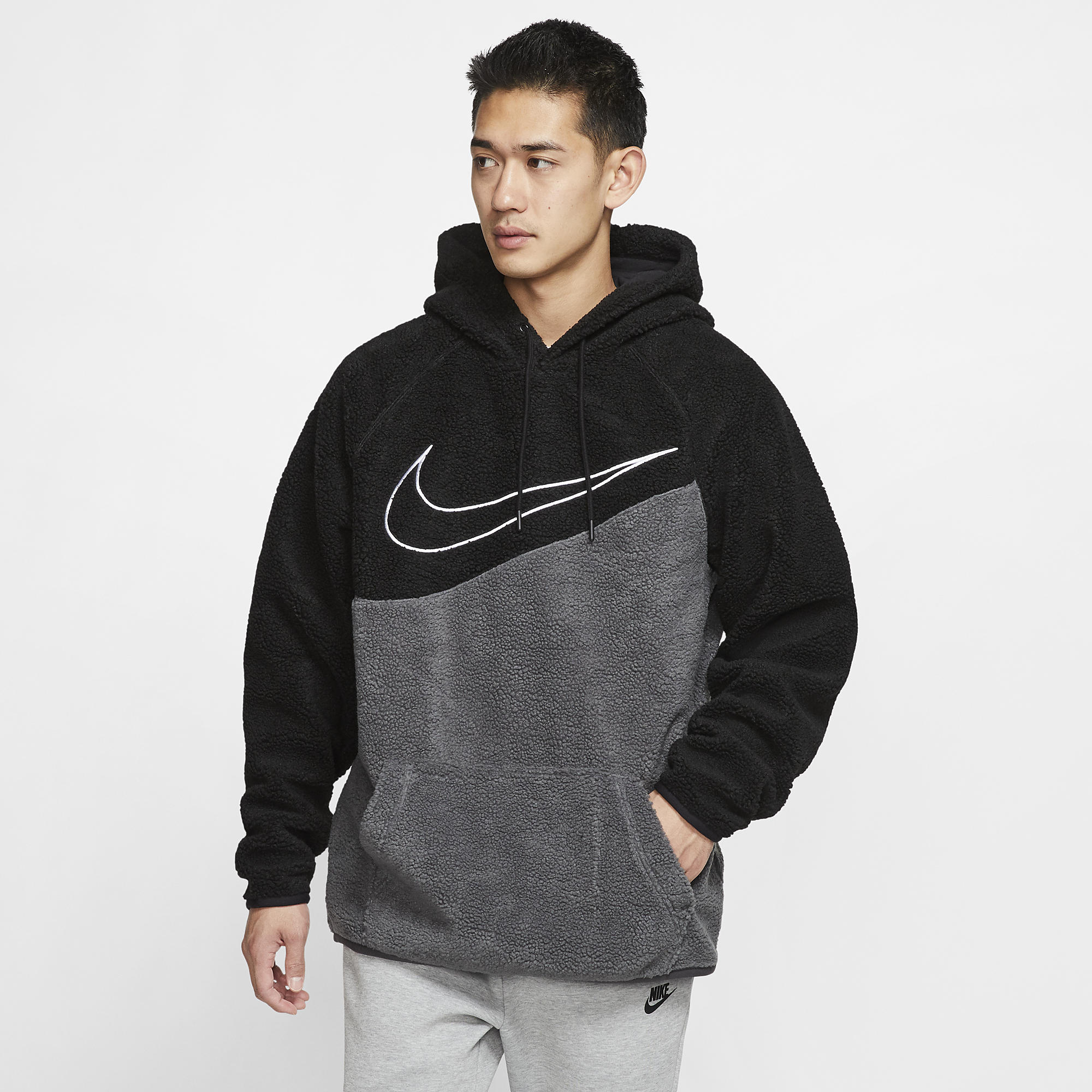 Худи шерпа Nike