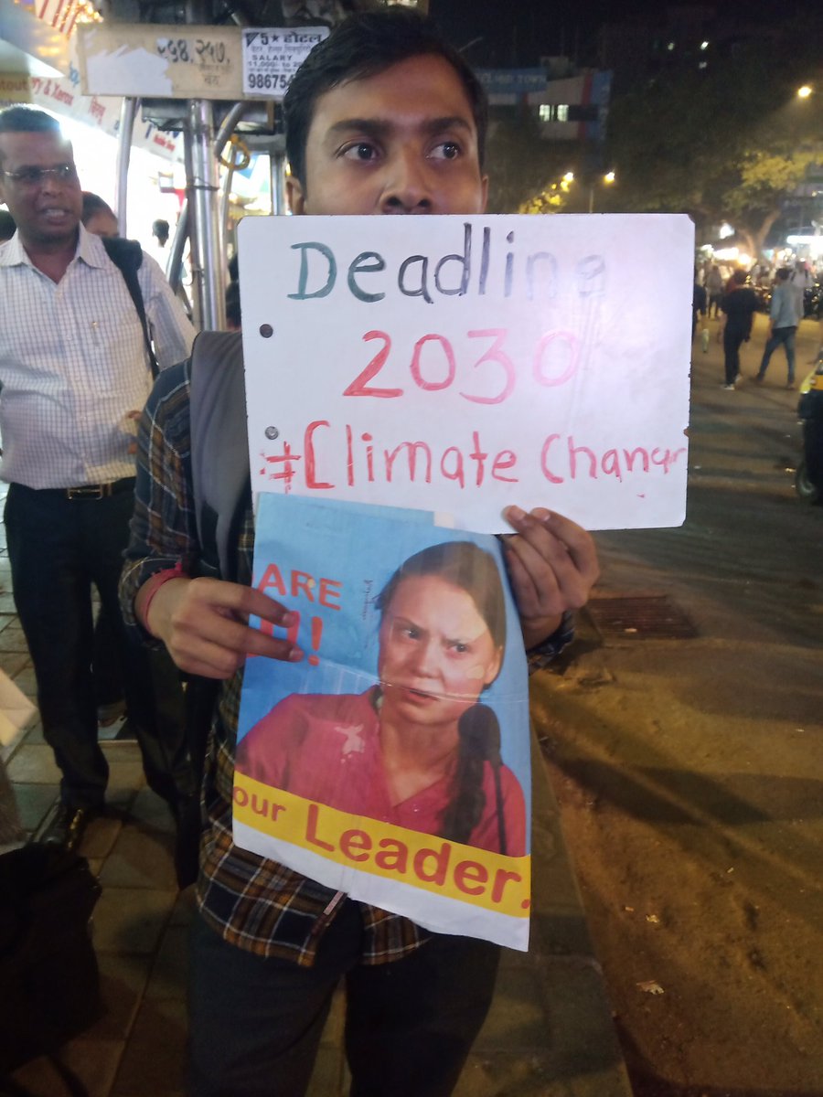 fffmumbai1's tweet photo. 2/2
But leaders in our country are still on denial and their inaction is further adding fuel to the fire..
We can't just be onlookers of this destruction,
Wake up,strike and demand climate justice
#FridaysForFuture 
#ClimateEmergency 
@Fridays4future https://t.co/FqxSlYu7tT
