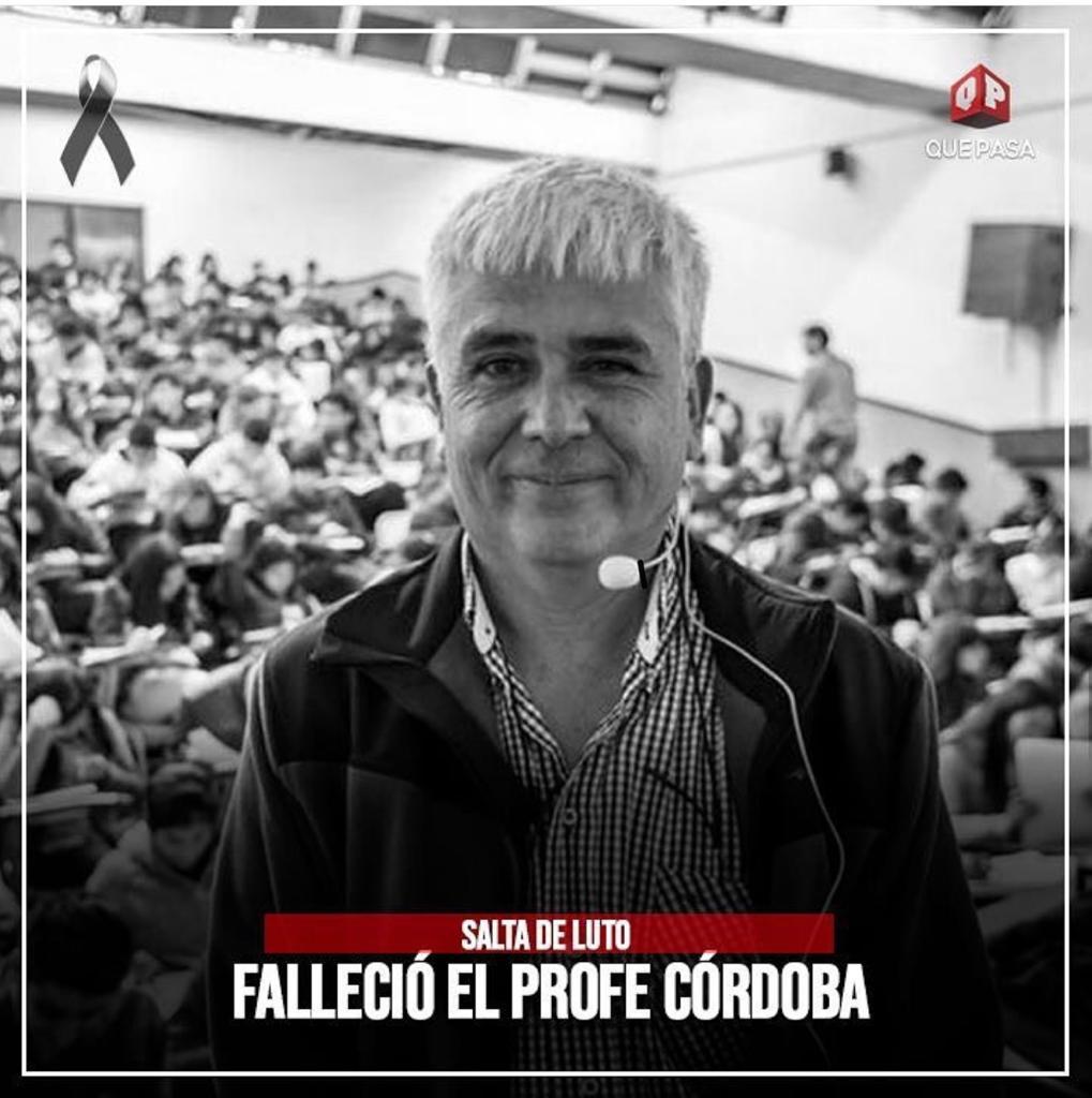 Salta y la ciencia de luto, hasta siempre querido Daniel. <a href="/INETetp/">INET Educación</a> <a href="/DiegoGolombek/">Diego Golombek</a> <a href="/matiascanepa/">Matías Cánepa</a>