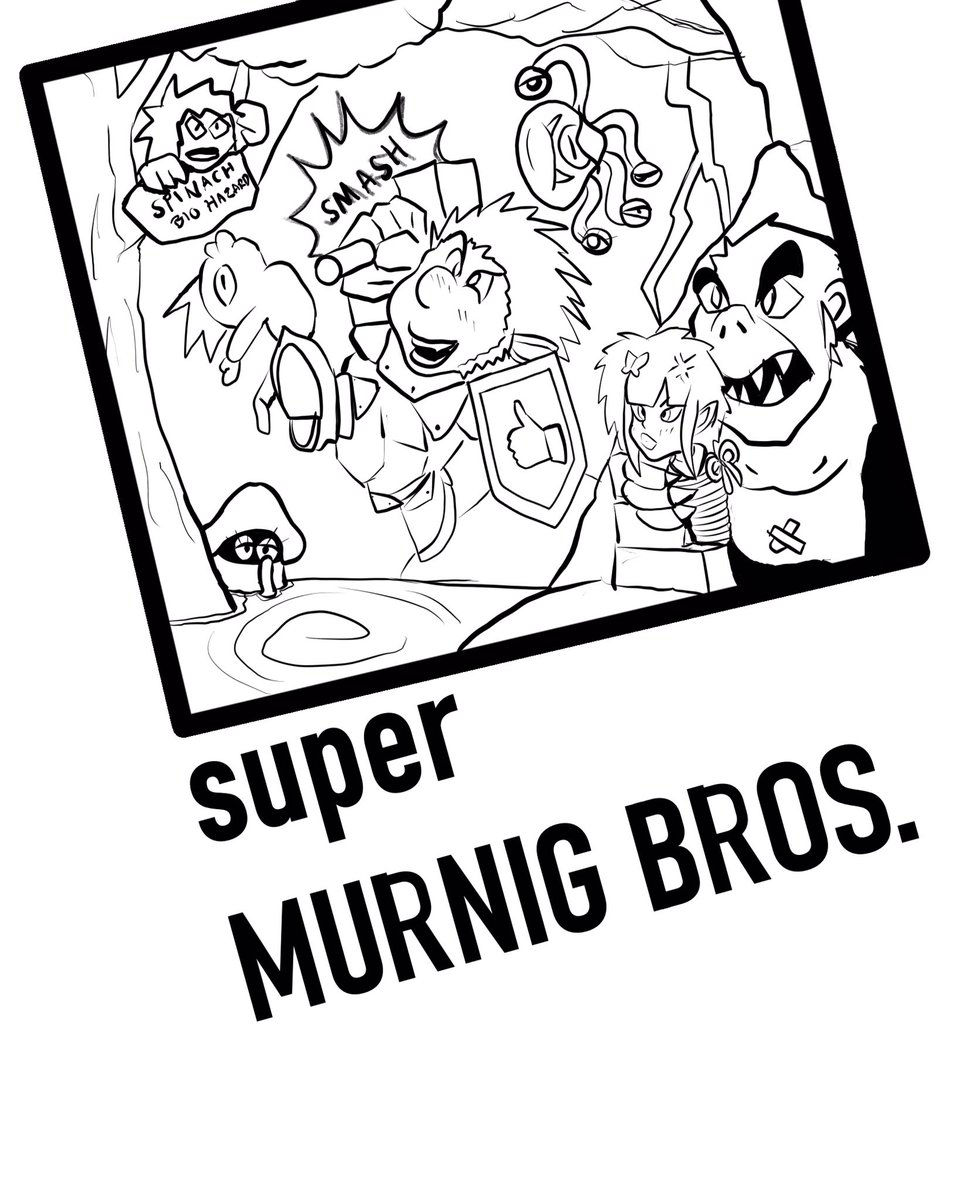 arcadia_cindy's tweet photo. So Ku Murnig and me are featured on the cover art for this new game. Look at him go! 
#justbardthings #bardsexual #dungeonsanddragons #cindydearcadia https://t.co/pqaqaIJwoQ