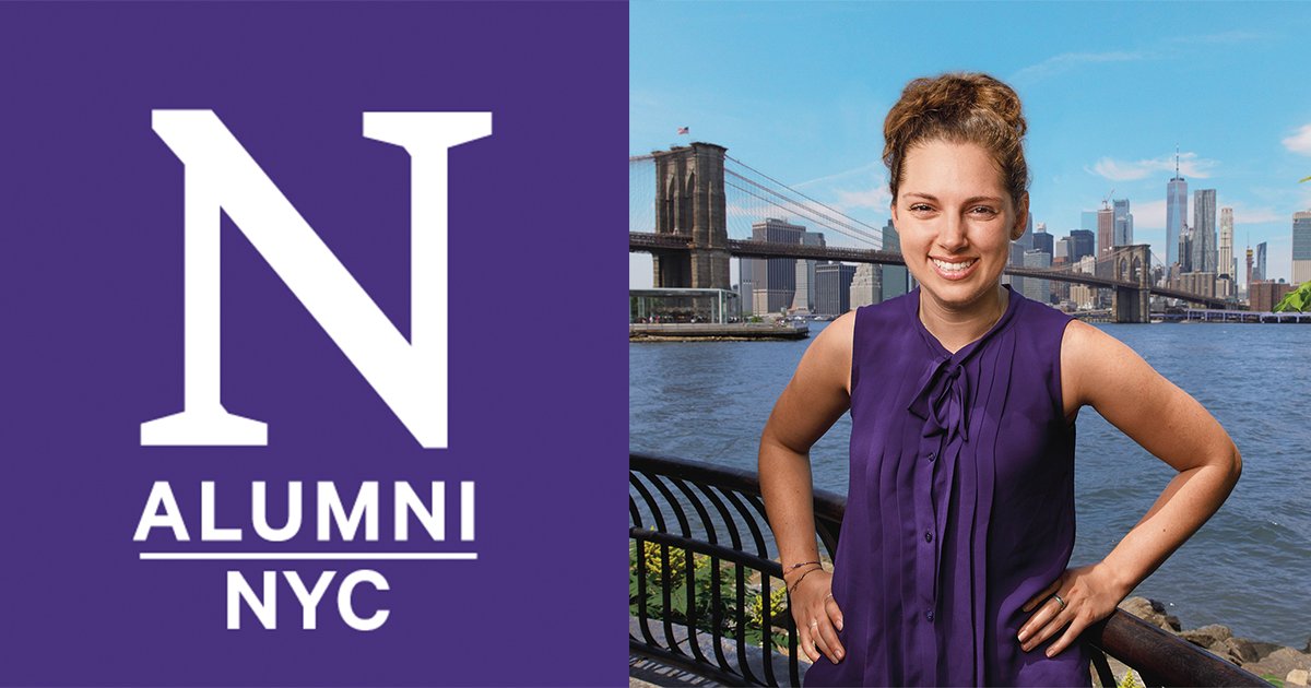 NorthwesternNYC's tweet photo. Our own co-president, Zoe Goodman, was featured in the fall edition of Northwestern Magazine! Her term is sadly coming to a close this month, but she won't be going far! Check out her Q&amp;A with Northwestern Magazine here: https://t.co/VksGObsF89 https://t.co/qUfn1oGyHU