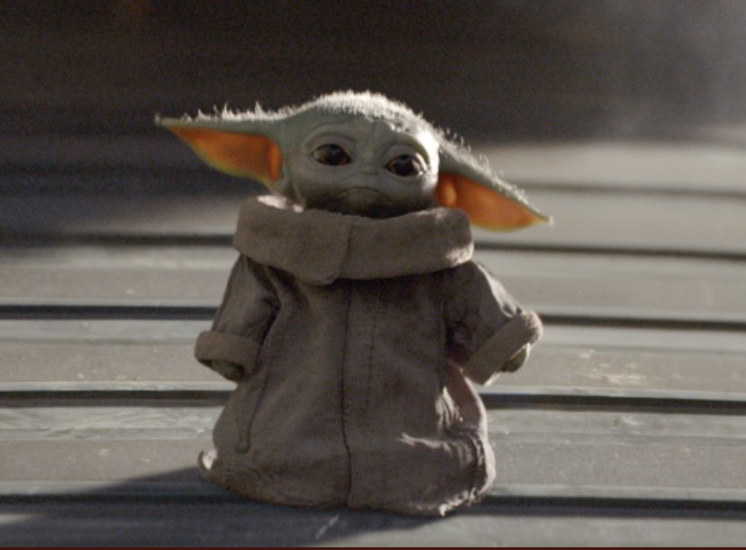 _SamRuss_'s tweet photo. Me over the next several months patiently waiting for the next season of The Mandalorian https://t.co/PDJoFDqxvG