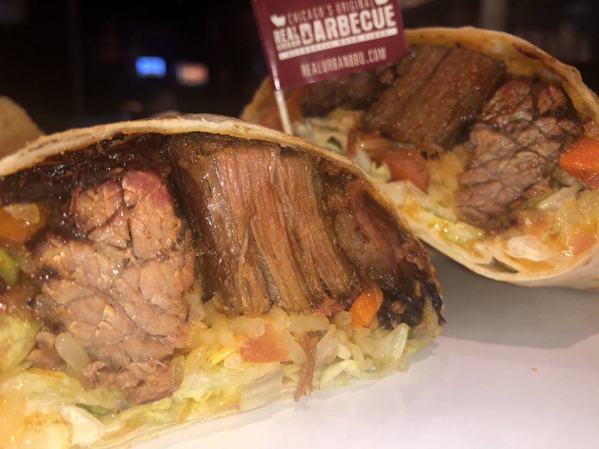 Burnt End Burrito is happening right now in our Highland Park location!