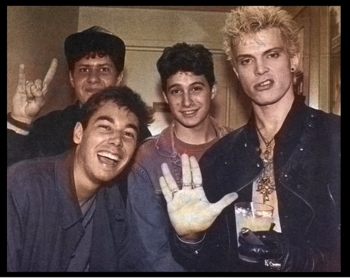 Beastie Boys = Cool.  
Billy Idol = Cool.
Beastie Boys + Billy Idol = PERFECTION

@beastieboys #BeastieBoys #AdamYauch #MikeD @MikeD #AdRock @BillyIdol #BillyIdol #Music #Rock #Pop #Dance #Rap #HipHop #OldSchool #OldSkool #Throwback