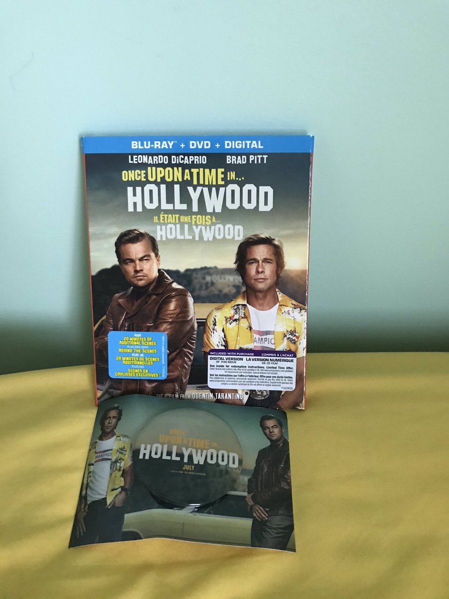 BriefTake's tweet photo. #Contest Time: 

RT + FOLLOW us to #win your very own Blu-ray copy of #OnceUponATimeInHollywood! https://t.co/0LW4UINZbt