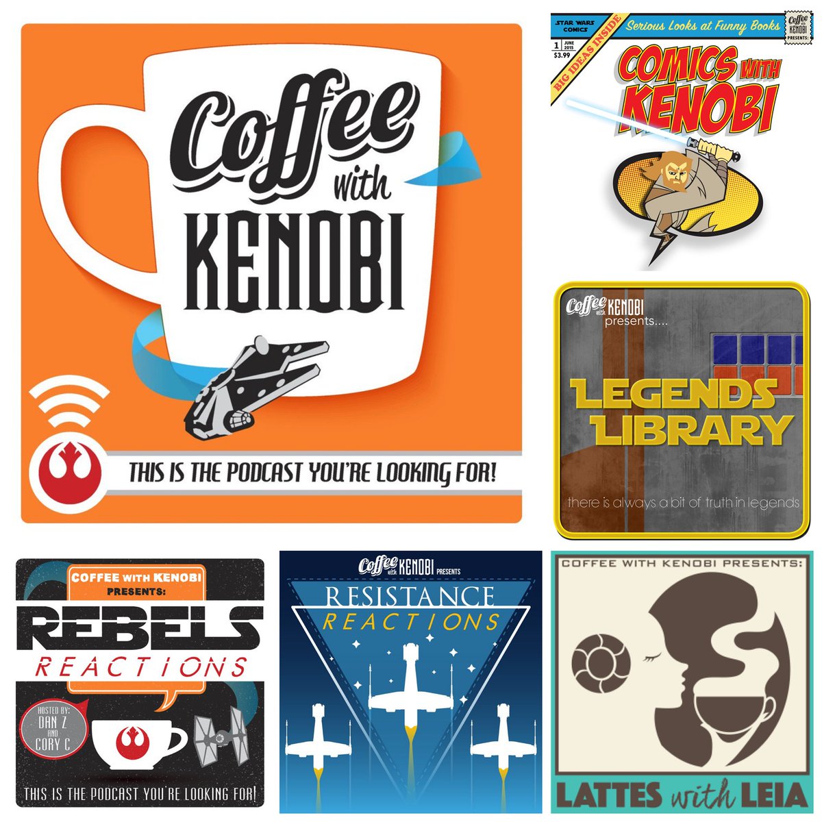 CoffeeWthKenobi's tweet photo. Subscribe to our family of shows:
•#CoffeeWithKenobi: 
https://t.co/i9TpOigChB
•@LegendsLibrary: 
https://t.co/UeFN3SINM2
•@SWSplashPagePod: 
https://t.co/fmsGXTaX10
•@RebelsReactions and @ResistReactions: 
https://t.co/kyM1fPZLG8 
•@LatteswithLeia: https://t.co/Az1rLlBu9Q https://t.co/iYHg2IbZtd