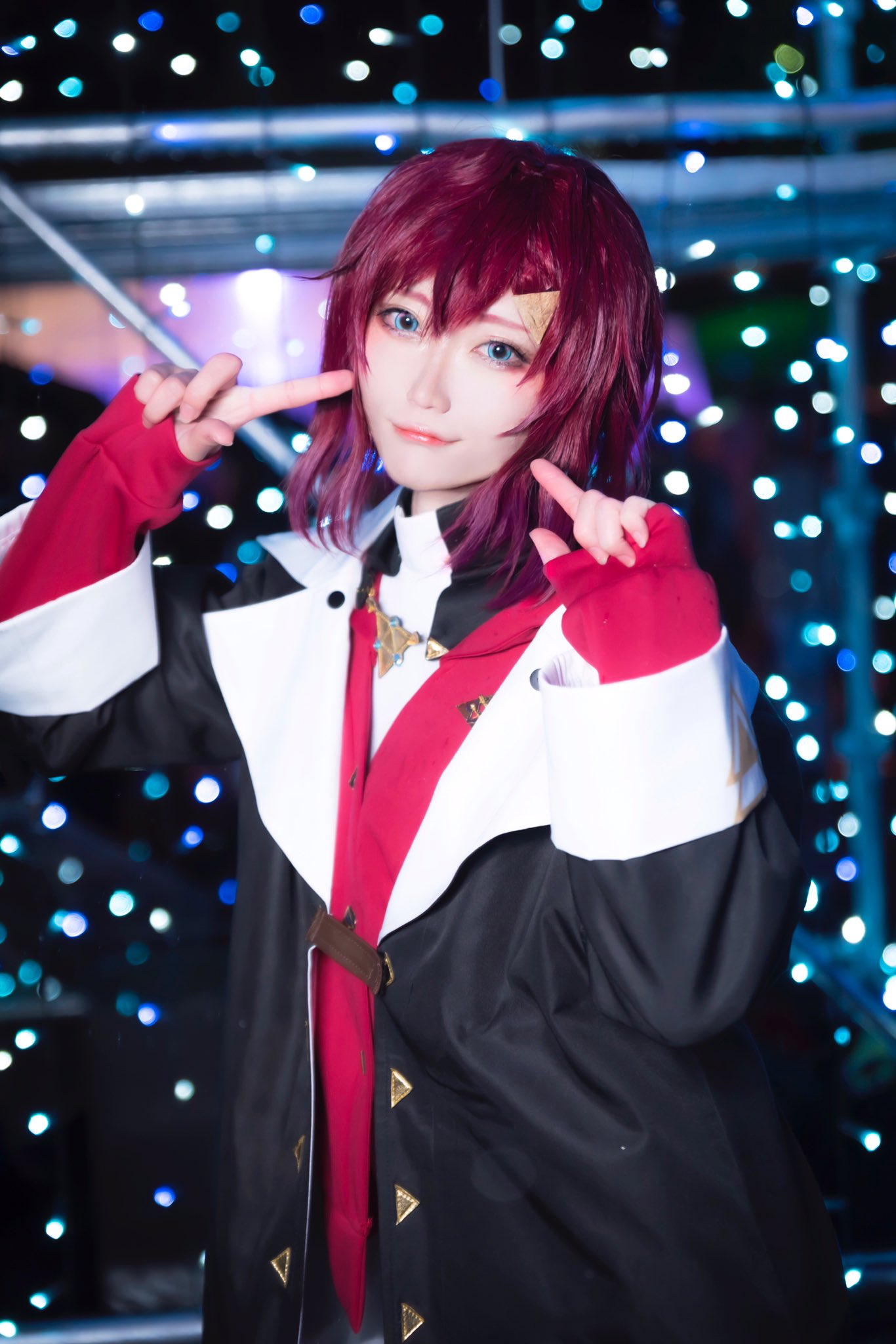 爆売り!にじさんじアンジュカトリーナコスプレウィッグ コスプレ