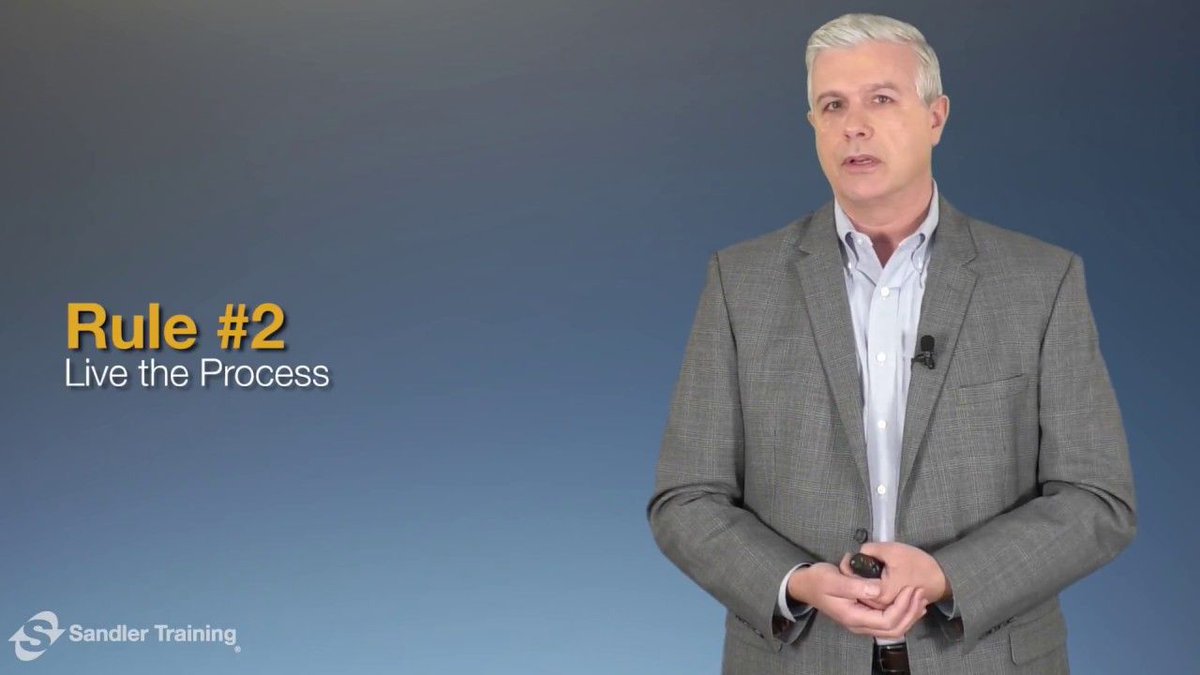 You should reinforce your sales process until it becomes second nature for everybody. Your team is only as strong as your weakest link.

Check out this short video and learn how to live the sales process: buff.ly/33hkI37 

#Goals #Business #Sales #Sandler #SandlerTraining
