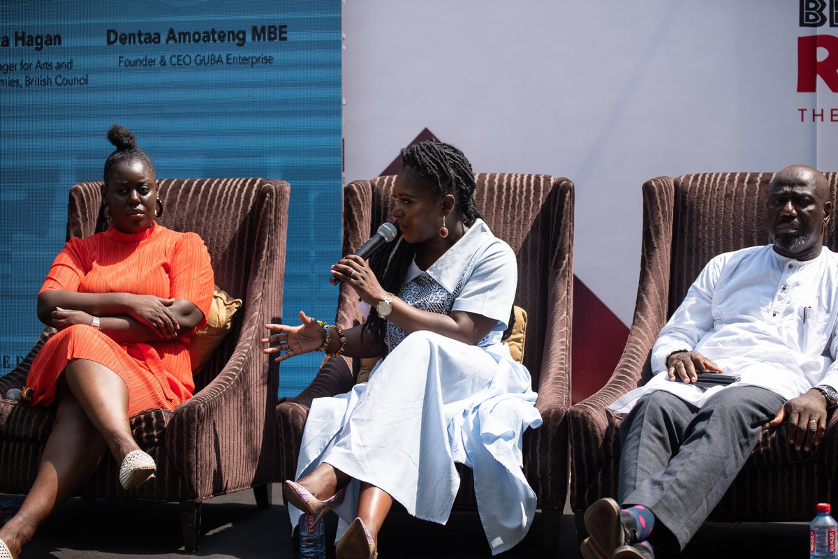 UKinGhana's tweet photo. A second panel discussion on "Bridging the Gap: Investing skills" exposed unique opportunities in the creative arts and entertainment industries by properly connecting the diaspora with the motherland.

#TheDiasporaDividend #PartnershipIsGREAT🇬🇧 https://t.co/zMAhWvh9P7