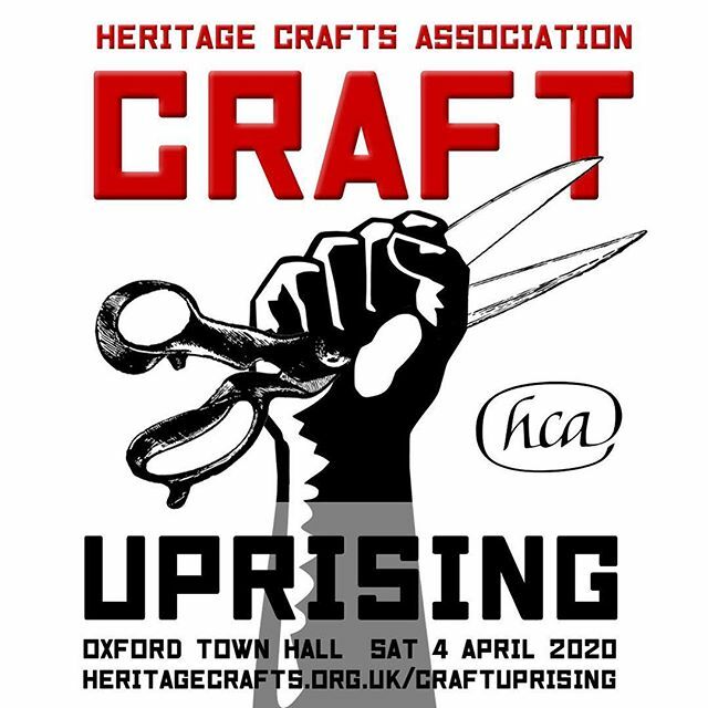 Whether you’re wondering what day it is or already back to work, get a head start on the New Year by booking your ticket to #CraftUprising in Oxford on 4 April. Keynotes from @patrickgrantism Patrick Grant and @craftivists Sarah Corbett, with subversive printing with @nick_h…