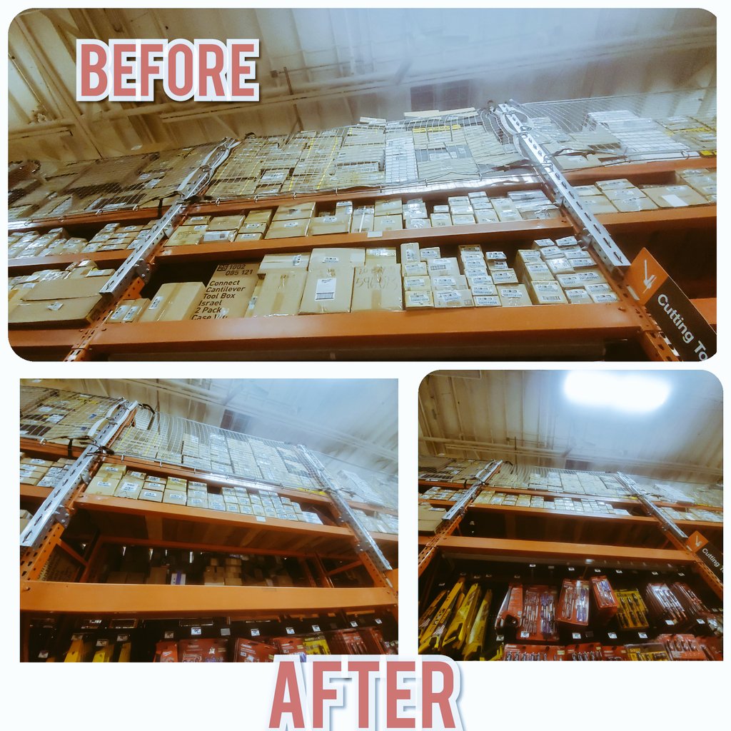 p_holstrom's tweet photo. #Bellyeah Before and After
2 bays Done for BDP
#Hardware🙋‍♀️ 
@DrewColtonTHD
@THD_Irene 
@JavarPulliam 
@mosesunionD19 
@KenOrgill23 https://t.co/uIFY427ZoH