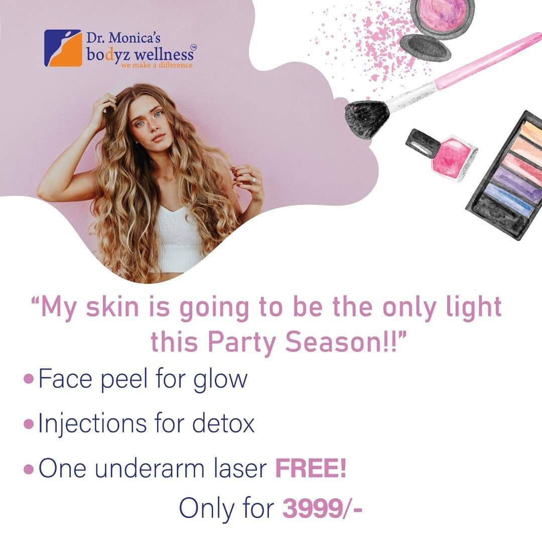drmonicaj's tweet photo. Glow this party season with our latest offers.

Be the first to glow in 2020

Call for appointment,
9819801175

#MonicaJacob #antiaging #skincare #haircare https://t.co/uyvTMHoPMI