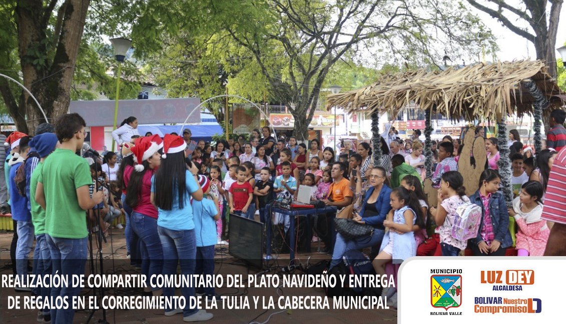 bnc2023's tweet photo. REALIZACIÓN DE COMPARTIR COMUNITARIO DEL PLATO NAVIDEÑO Y ENTREGA DE REGALOS EN EL CORREGIMIENTO DE LA TULIA Y LA CABECERA MUNICIPAL 

#BolivarNuestroCompromiso
https://t.co/h3YvooFrPg https://t.co/50kv0OWcvq