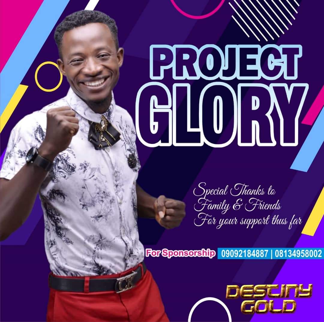 DestinyGold11's tweet photo. 💃💃💃..with  heart ♥ of great joy, am glade to announce to you... PROJECT GLORY.... https://t.co/oimgUtY7P0