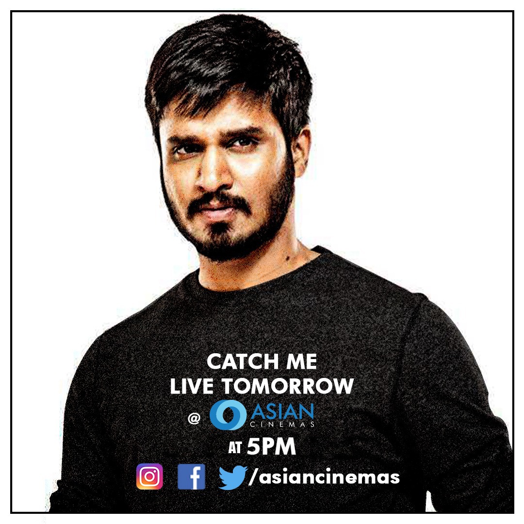 Asian Cinemas (@asiancinemas_) on Twitter photo Catch Hero <a href="/actor_Nikhil/">Nikhil Siddhartha</a> LIVE Tomorrow on <a href="/AsianCinemas_/">Asian Cinemas</a> Twitter, Instagram And facebook Handles At 5pm !! Catch Hero <a href="/actor_Nikhil/">Nikhil Siddhartha</a> LIVE Tomorrow on <a href="/AsianCinemas_/">Asian Cinemas</a> Twitter, Instagram And facebook Handles At 5pm !!