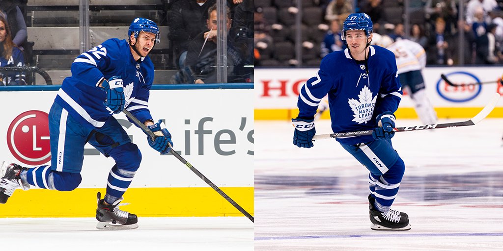 The <a href="/MapleLeafs/">Toronto Maple Leafs</a> have recalled defenceman Martin Marincin and forward Adam Brooks from the <a href="/TorontoMarlies/">Toronto Marlies</a> (AHL).