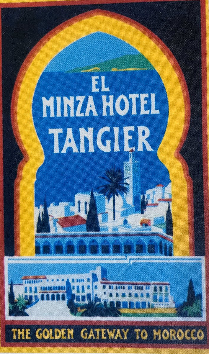 EmmanuelPierrat's tweet photo. Retour à Tanger, au légendaire Minzah, qui perd son H en anglo-américain... #tanger #maroc #elminzah #tingis https://t.co/YSYIzdtop0