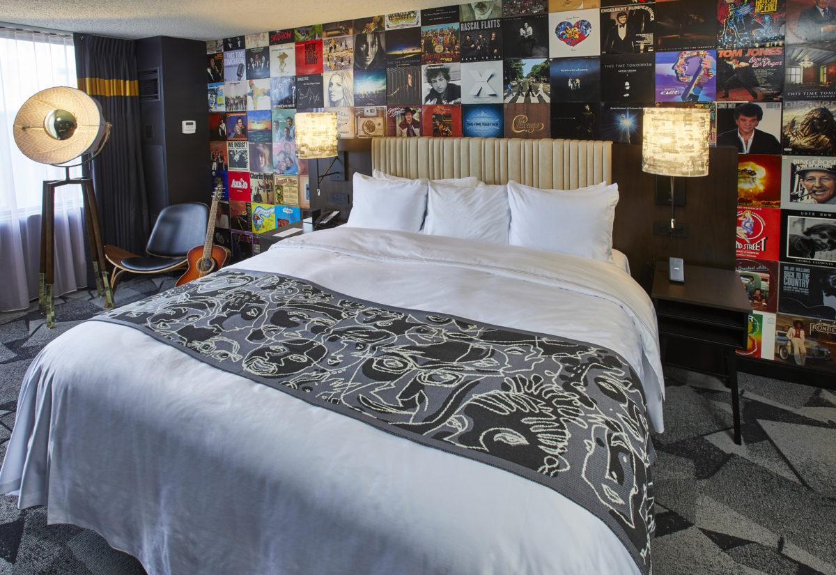 brethoffmann's tweet photo. As an employee, I am proud to showcase one of the awesome rooms at Saint Kate. This one was designed by the 'This Time Tomorrow' Foundation. Vote for Saint Kate in the USA Today "Best new Hotel" category here: https://t.co/vsHi7TKyMJ https://t.co/cchFSiftTz