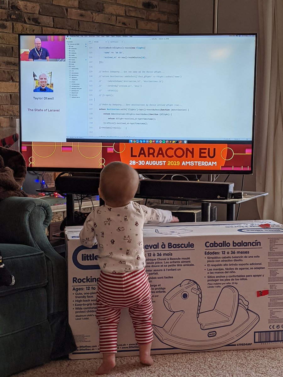 hannahwarmbier's tweet image. Someone is interested in @laravelphp 😉 #futuredev