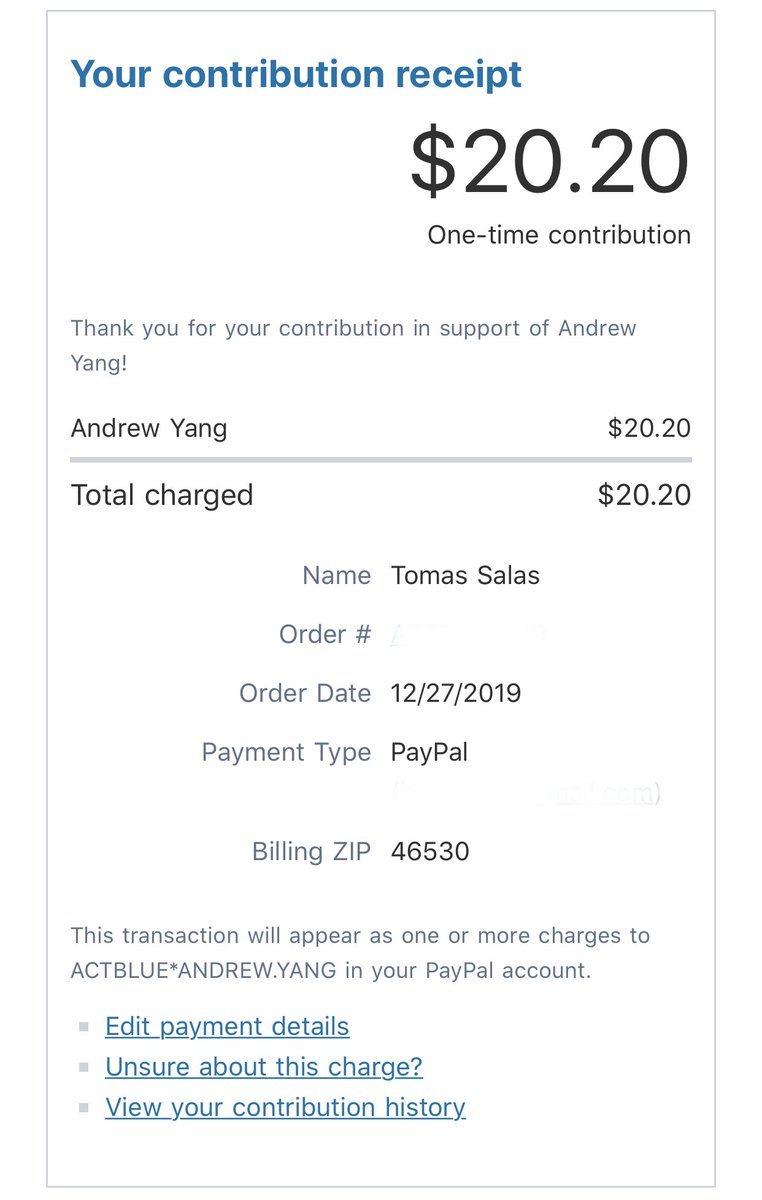 bettsalas's tweet image. I MADE IT!!!  One donation a week all quarter!  It wasn’t easy, but the @AndrewYang campaign is worth it! I believe this is what @MichaelSatoshi would call, anotha one. 😃
#3MilForYang  #DonateToAndrewYang #ISupportAndrewYang #YangGang #7yangchallenge