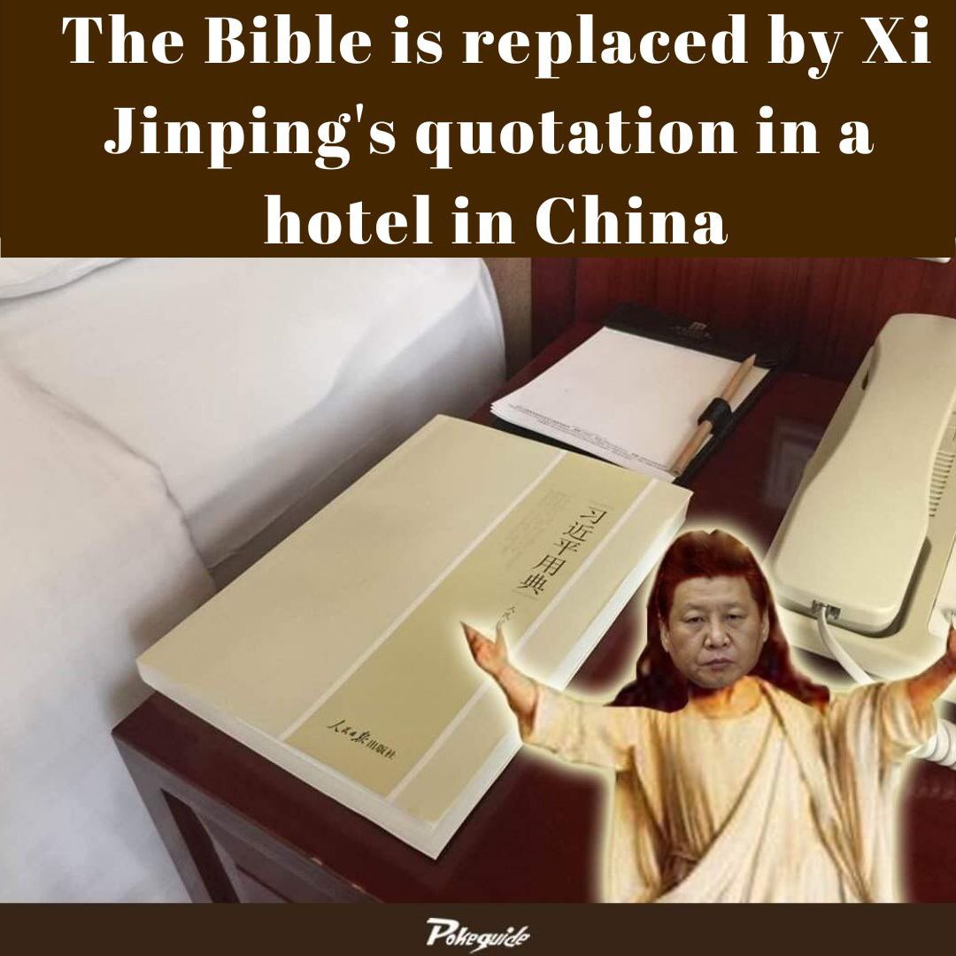 @dwnews @realDonaldTrump Xi is making himself the God alive, no one could beat his evilness. #antichinazi #antiCCP #XiJinping_Is_TheNewHitler