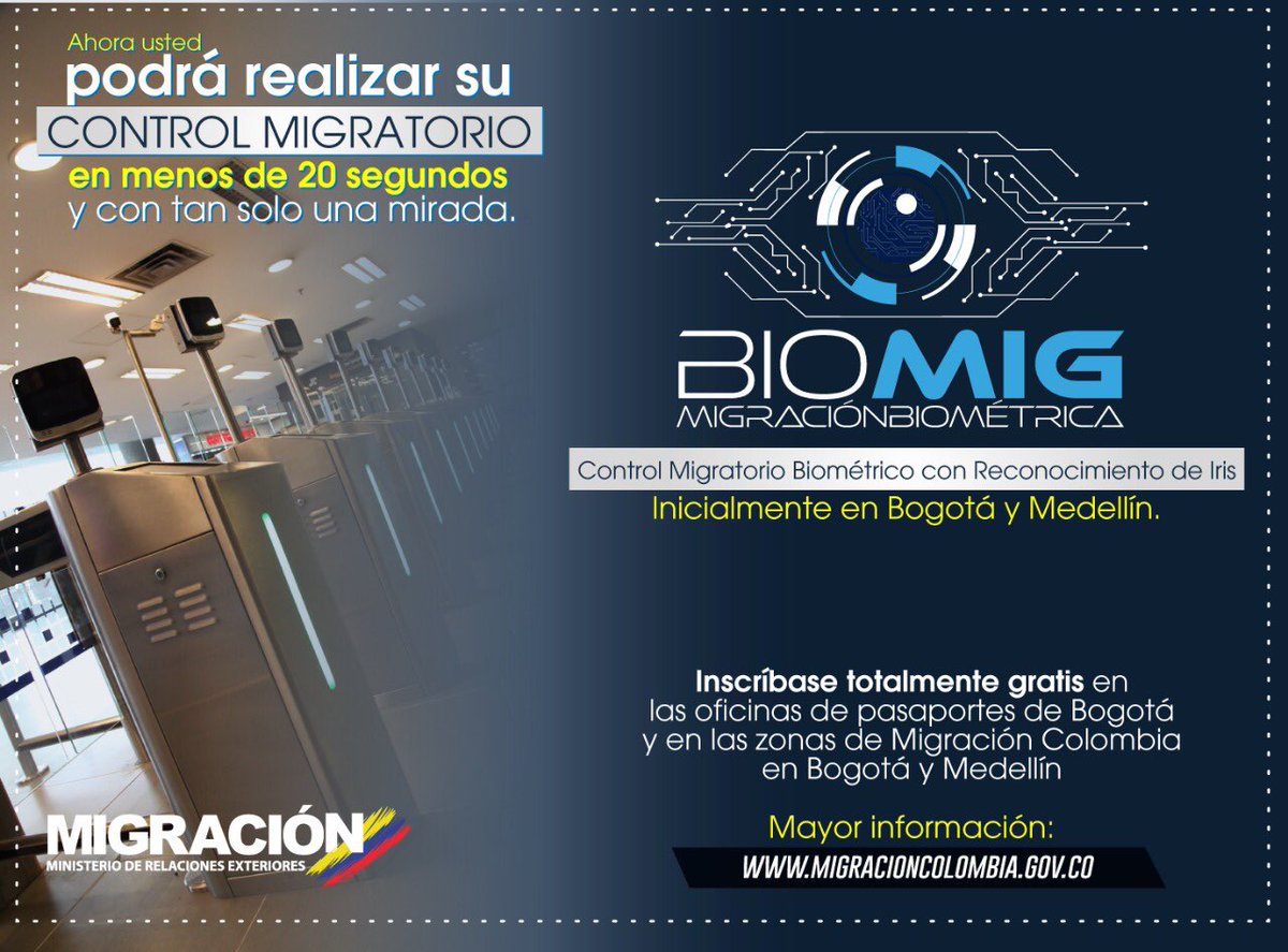 Migración Colombia tweet media