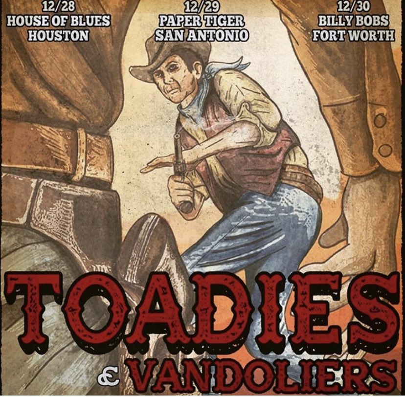 Inching towards selling out our Sunday show with ⁦<a href="/thetoadies/">Toadies (Official)</a>⁩ with ⁦<a href="/vandoliers/">Vandoliers</a>⁩ &amp; our very own ⁦⁦⁦<a href="/Saint_Dukes/">Dukes Del Mundo</a>⁩