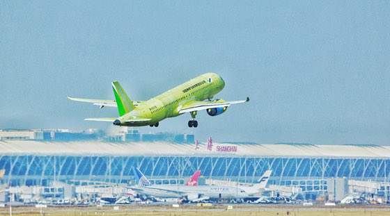 On 12/27/19 #C919 AC106 successfully completed its 1st test flight mission with 30 test points over a 2 hr & 5 min flight w/ a smooth departure/landing from Pudong Airport. As of today, all C919 test flight aircraft are active in the test flight process! Flying strong into 2020!