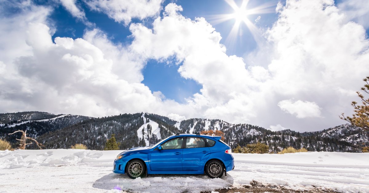 subaru_usa's tweet photo. "We've taken our 2011 Impreza WRX in the sand and mud, it's always gotten us through without a problem. First time taking out the WRX in snow and ice covered roads, and our Subaru truly handled like it was at home..." (π£οΈπΈ: Jeff Bonetta) #AWDAdventure https://t.co/ku2d4EliqP