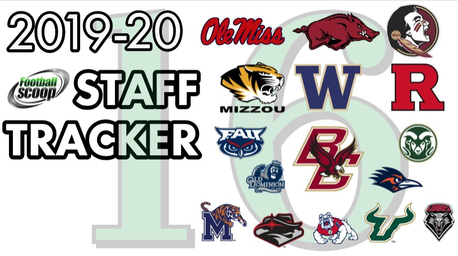 CoachSamz's tweet photo. See how the 16 new FBS head coaches are filling their staff with the #StaffTracker
https://t.co/2NlJhzTQHc https://t.co/b5sxyDmvb0