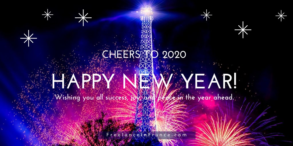 umbrellafrance's tweet photo. Our best wishes for a successful, happy and peaceful 2020!  Thank you for your continued support. the Challenge &amp; Co team

https://t.co/ZiodpnCAlZ
#FreelanceinFrance #NewYear2020 #freelancers https://t.co/a2wOI8kqmQ