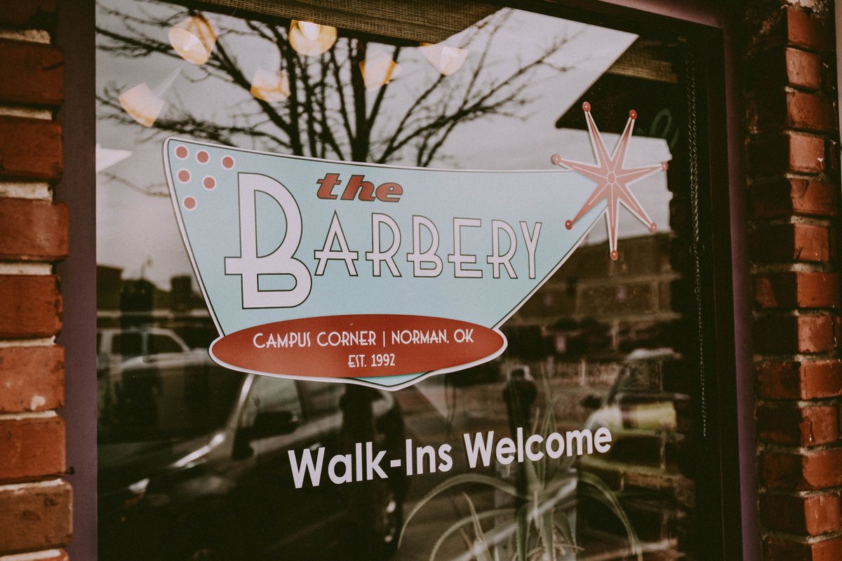 Start the new year with a new you! 💈 The Barbery offers men, women &amp; kid cuts and more.