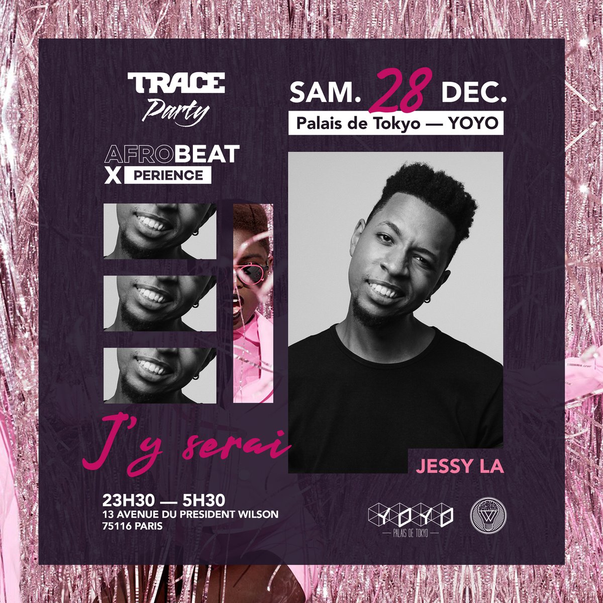 trace_france's tweet photo. @Cheetah369 #DjGameOn et #JessyLA sont les trois DJs qui vous enjailleront demain à la soirée Trace Afrobeat Xperience au Palais de Tokyo à partir de 23h!
😍Pour chopper vos places c'est par ici 💃🔥➡️https://t.co/4cxaL4DKaY https://t.co/nnyuDvmSAE