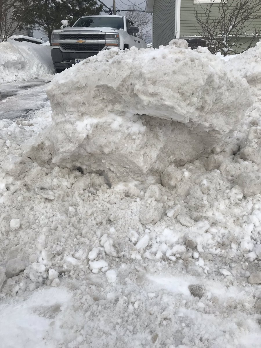 George_Sheppard's tweet photo. @townofparadise The winter has just be gone and the same old problem occurs - large mounds of snow get dumped in my driveways! Please please please don’t let this be a repeat of previous years! https://t.co/B6nOO6YFlm