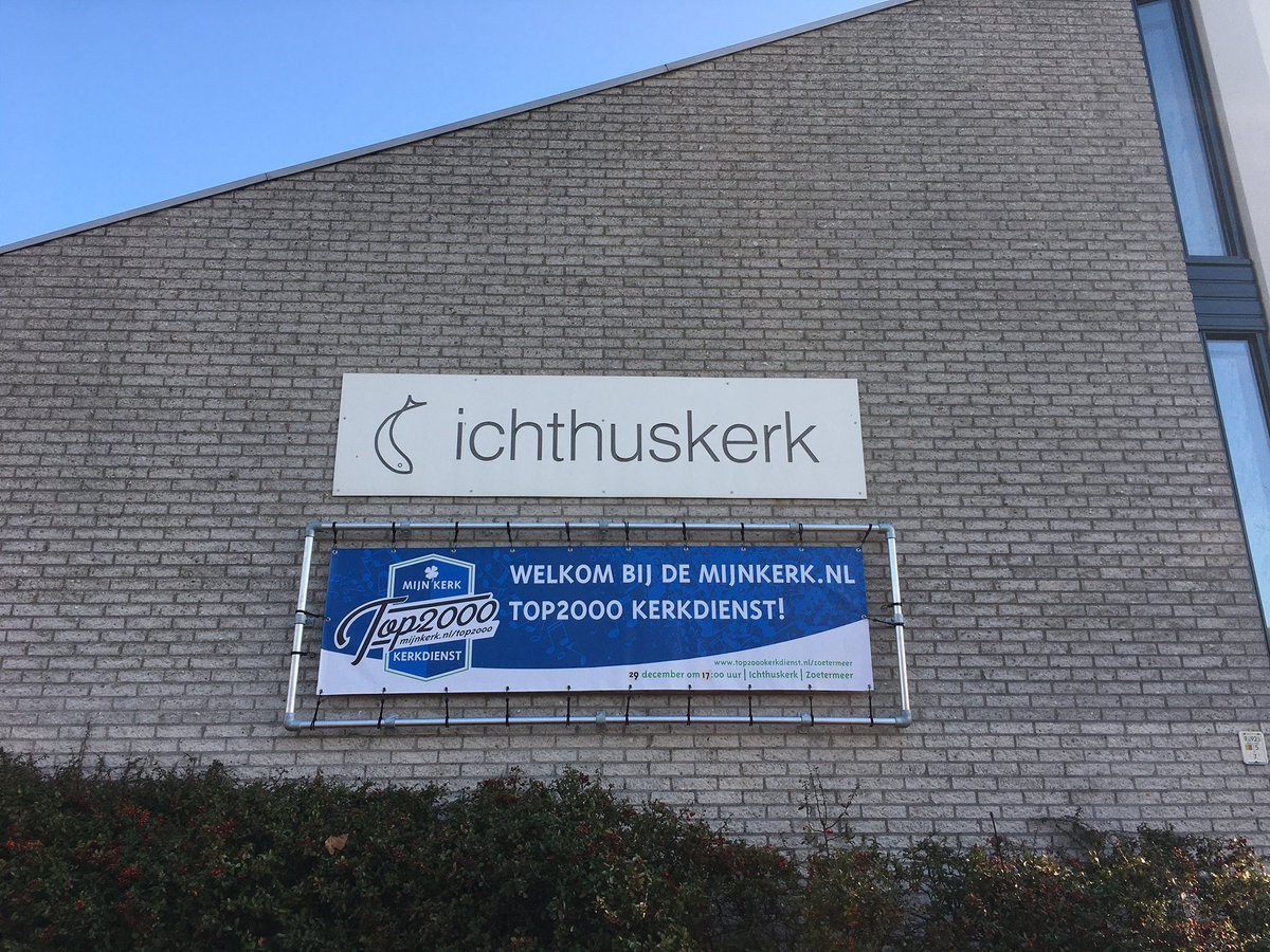 A.s. zondag #top2000 kerkdienst in de #Ichthuskerk in #Zoetermeer. facebook.com/events/s/top20…