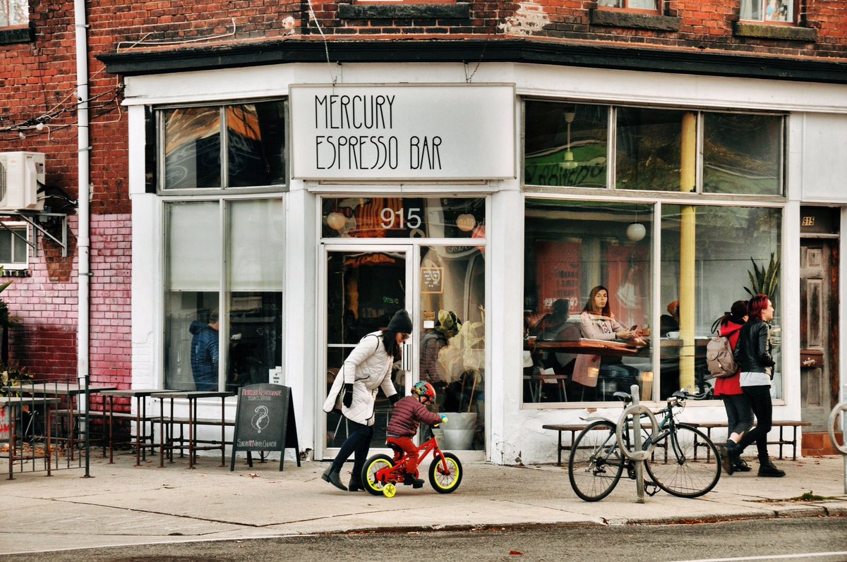 LeslievilleBIA's tweet photo. All that eating &amp; unwrapping - sometime sometimes a good walk in the brisk air and a good cuppa joe can set things right....stop over to @mercuryespresso in the coming days. They’ll make sure you get the good java! #leslieville #localcoffee #betterintheville #torontocoffeeshops https://t.co/z8lDbNZoy2