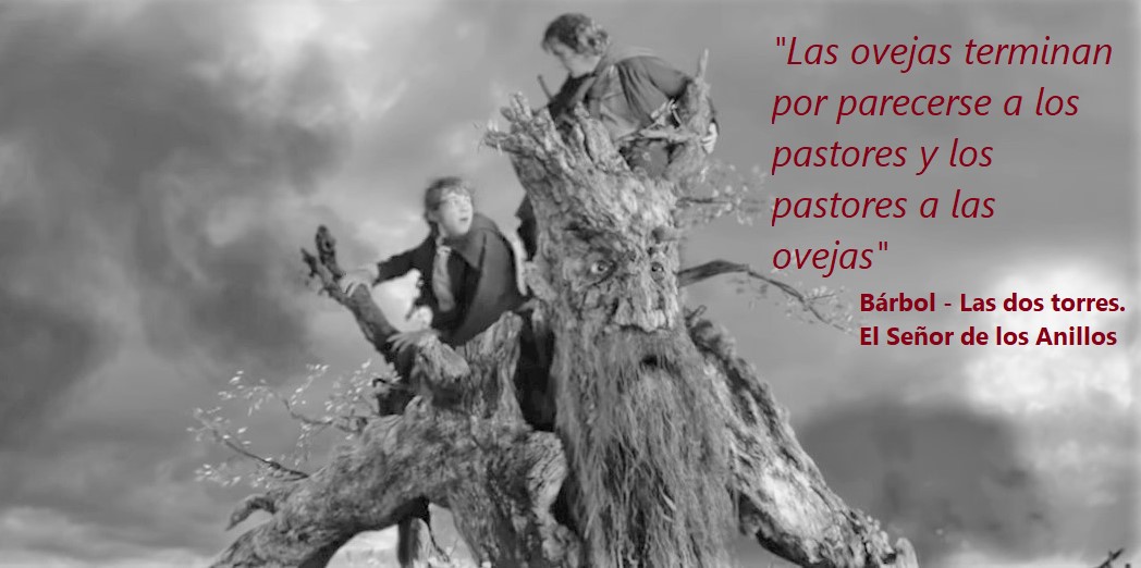 "Las ovejas terminan por parecerse a los pastores y los pastores a las ovejas"
Bárbol - El  Señor de los Anillos - Las dos torres
👉🏽👉🏼 https://enhamed.com/citas-de-liderazgo/ 👈🏻👈🏿
Citas liderazgo recopiladas por Enhamed
#Enhamed #Conferencias #CitasDeLiderazgo #CitaDeLiderazgo #LOTR #TOLKIEN - Enhamed conferenciante - Conferencias de liderazgo - Conferencias de superación  - Conferencias de Alto rendimiento