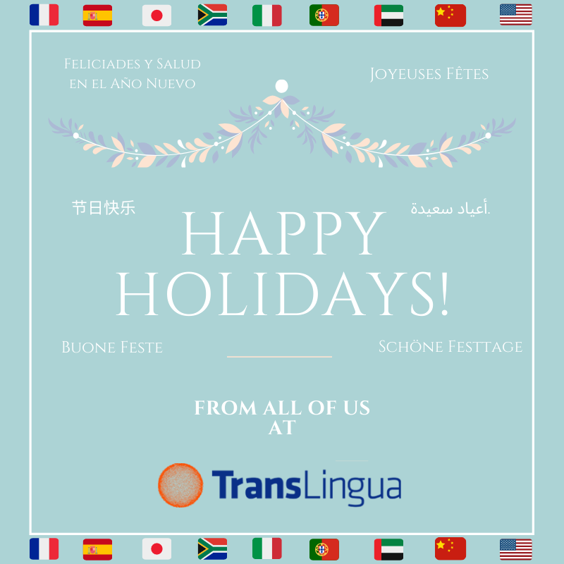 TranslationNYCO's tweet photo. THANK YOU to all of our linguists, clients, families and friends for your hard work and support throughout the year! We look forward to bridging cultural gaps, bringing people together, and facilitating international communication together with you in 2020! https://t.co/jx5vKcgDxS