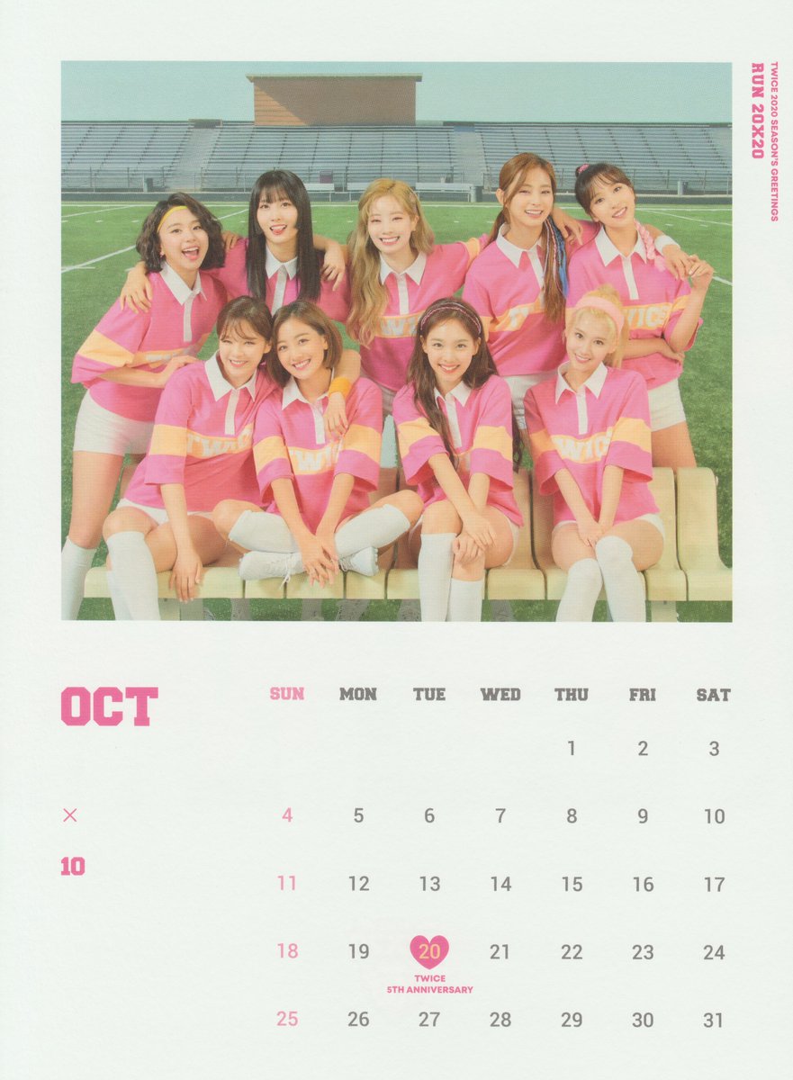 2020 TWICE SEASON'S GREETING CALENDAR SCAN 4p

#트와이스 #TWICE #나연 #NAYEON